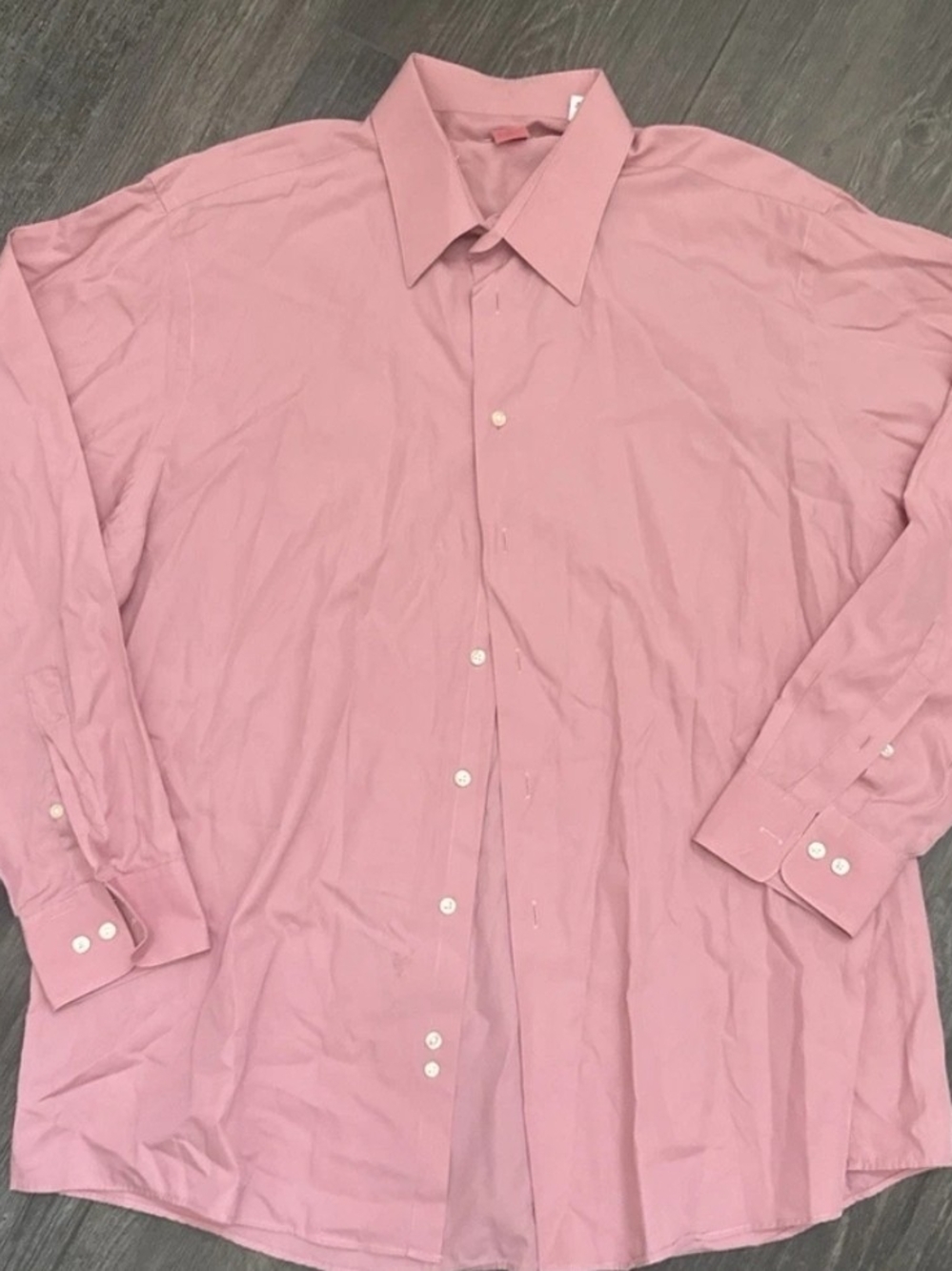 Calvin Klein Men's Button-Front Dress Shirt in Pink